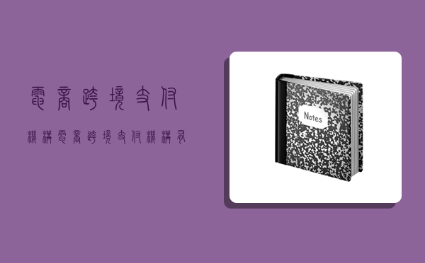 電商跨境支付機構,電商跨境支付機構有哪些-圖1