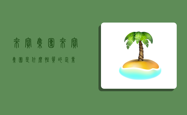 來寶集團,來寶集團是什么性質的企業-圖1