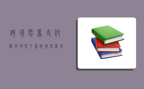 跨境電商支付都有哪些平臺,跨境電商支付都有哪些平臺可以用-圖1