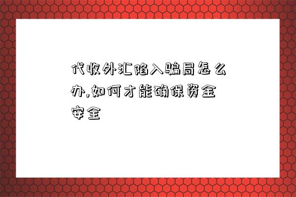 代收外匯陷入騙局怎么辦,如何才能確保資金安全-圖1