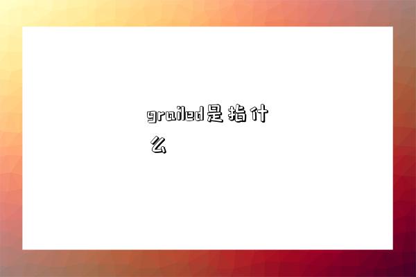 grailed是指什么-圖1