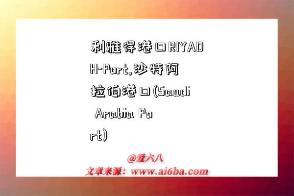 利雅得港口RIYADH-Port,沙特阿拉伯港口(Saudi Arabia Port)-圖1