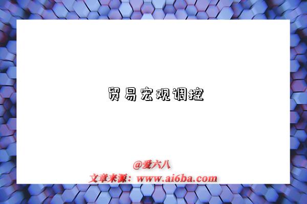 貿易宏觀調控是指什么意思（什么是貿易宏觀調控）-圖1