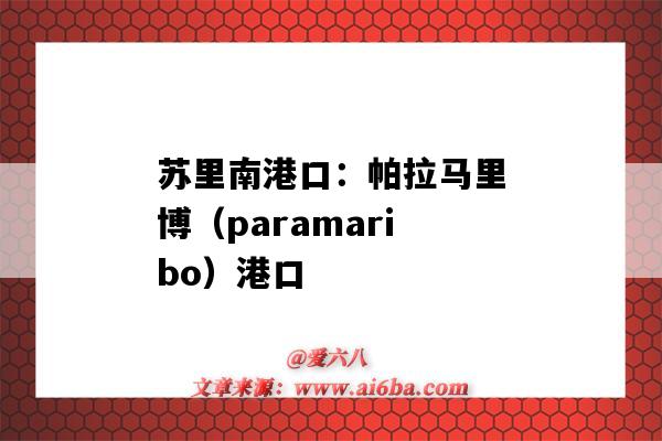 蘇里南港口：帕拉馬里博（paramaribo）港口（paramaribo是哪個國家）-圖1