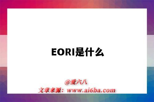 EORI是什么（eori是什么意思）-圖1