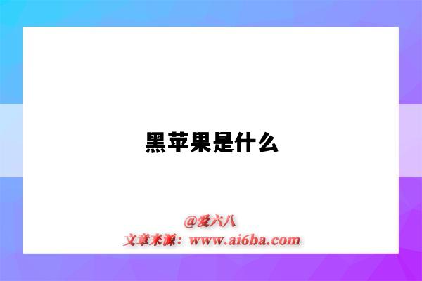 黑蘋果是什么（黑蘋果是什么意思）-圖1