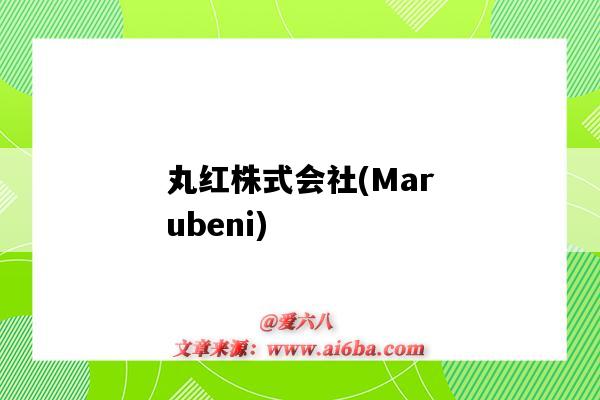 丸紅株式會社(Marubeni)（丸紅株式會社(MARUBENI)）-圖1