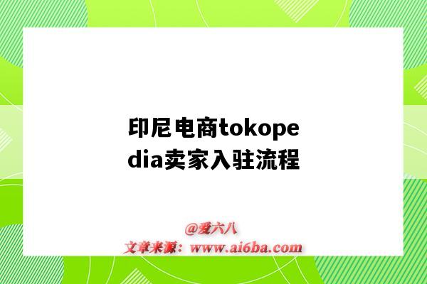 印尼電商tokopedia賣家入駐流程（印尼電商平臺tokopedia）-圖1