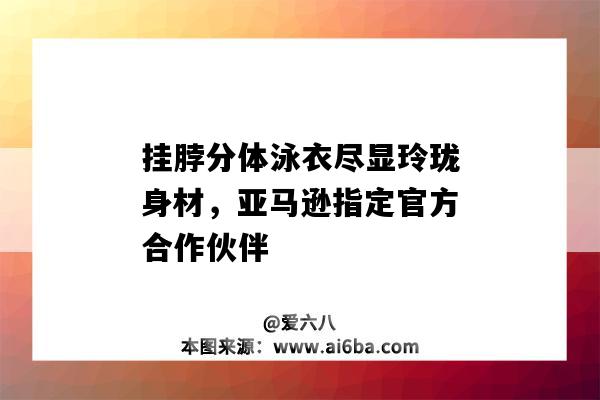 掛脖分體泳衣盡顯玲瓏身材，亞馬遜指定官方合作伙伴（掛脖連體泳衣）-圖1