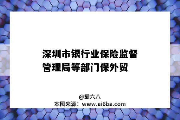 深圳市銀行業保險監督管理局等部門保外貿-圖1